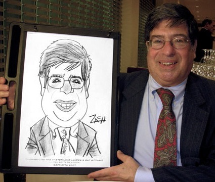 Caricature by Zach Trenholm