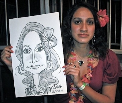Caricature by Zach Trenholm