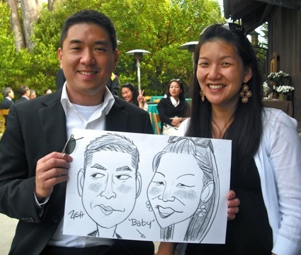 Caricature by Zach Trenholm